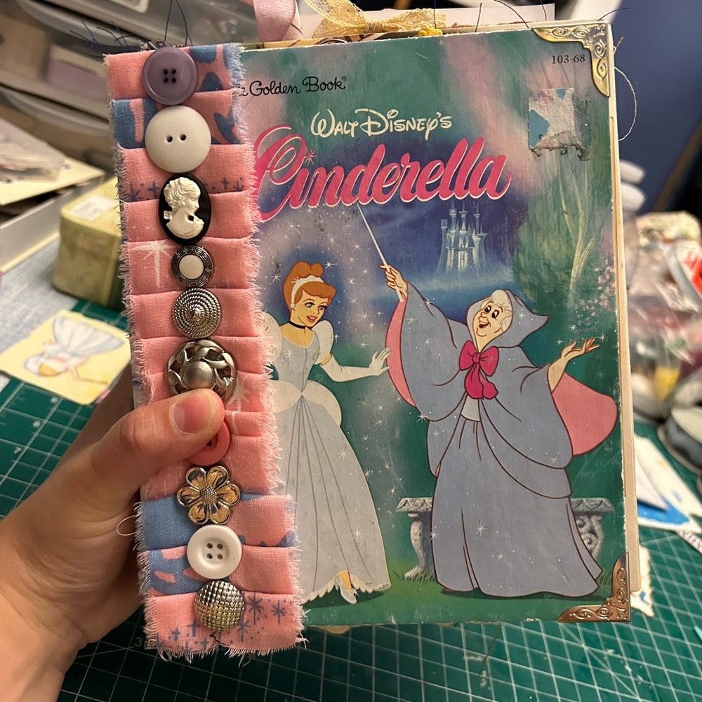 ✨Cinderella✨ Little Golden Book Junk Journal